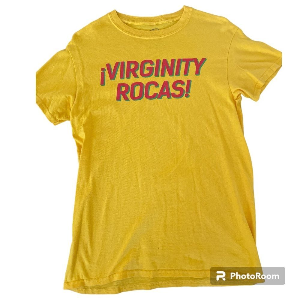 ⚡️ Virginity Rocks Yellow Tee Shirt ~ Size S⚡️